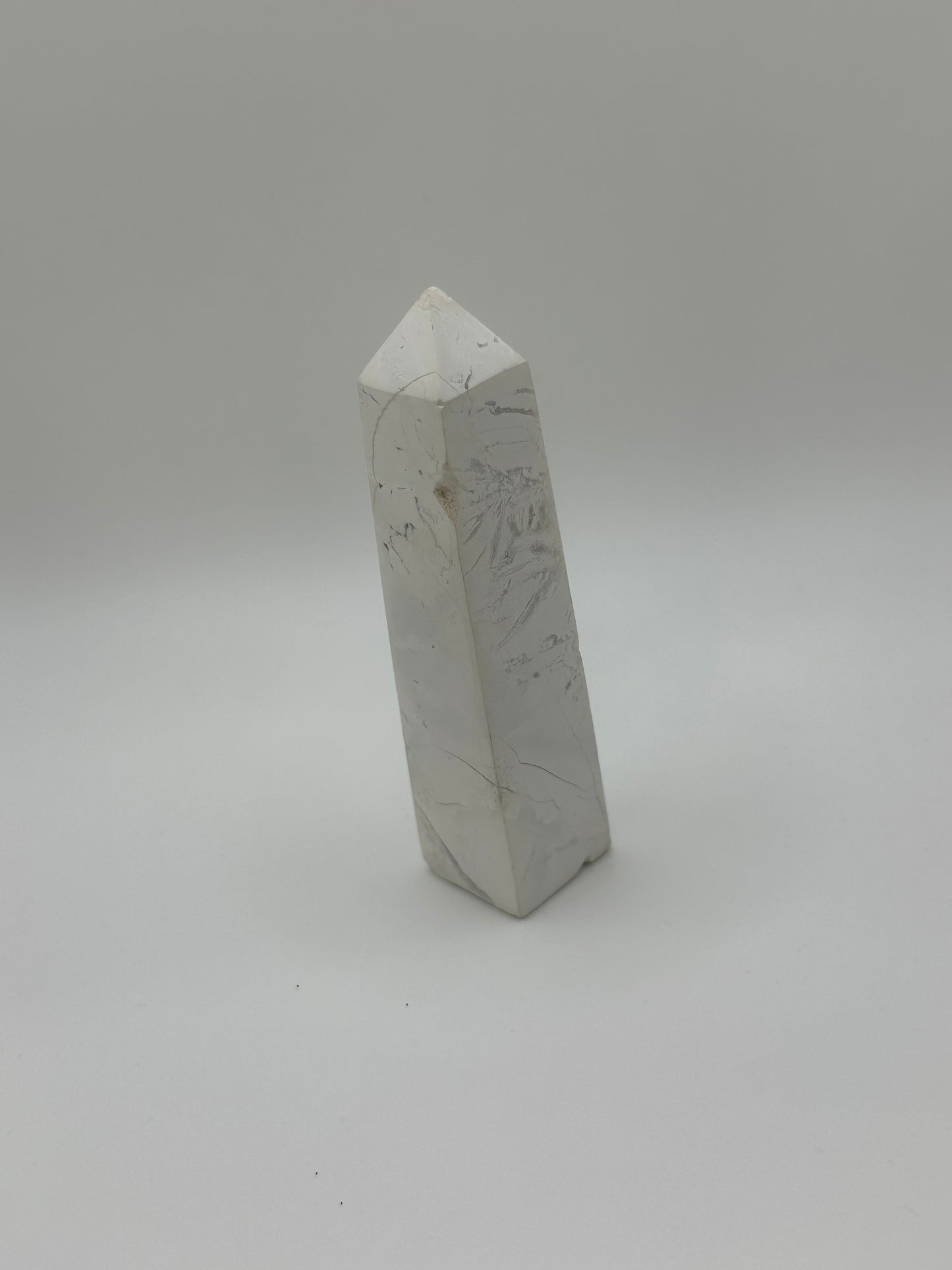 Snow Agate Obelisk (2)