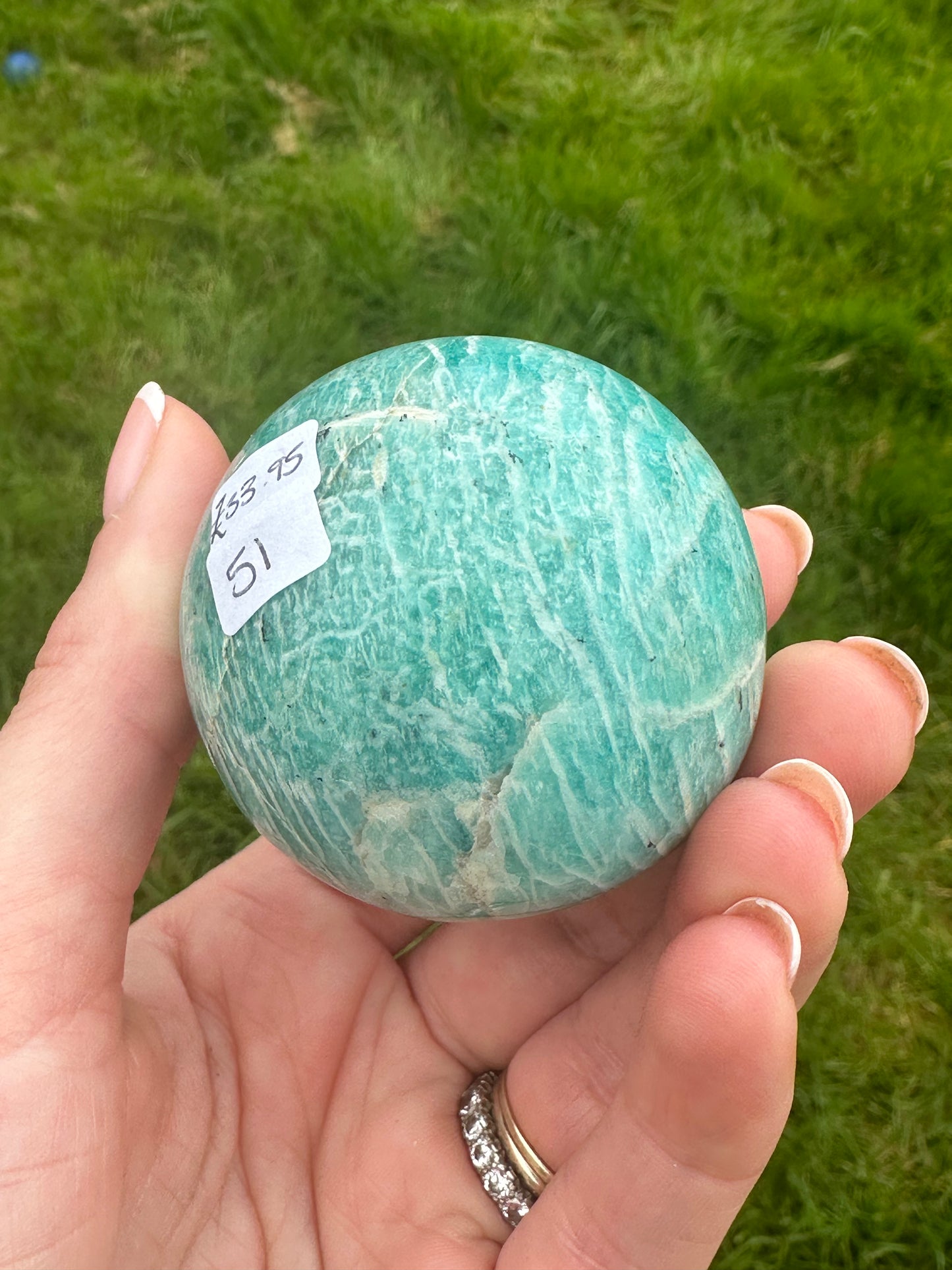Amazonite Polished Sphere