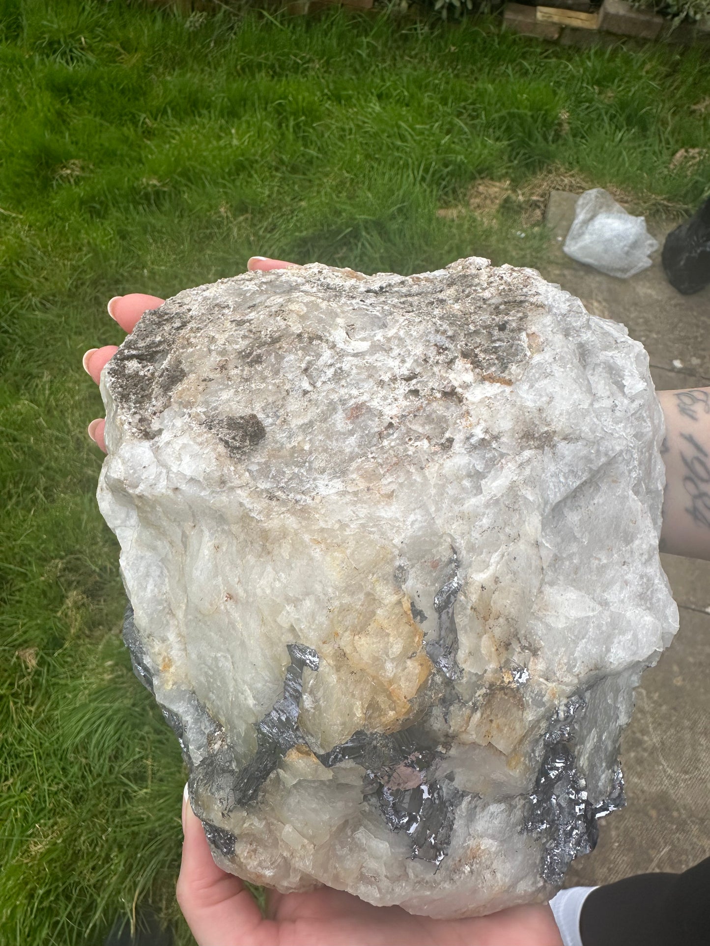 Galena and Quartz (Extra Large)