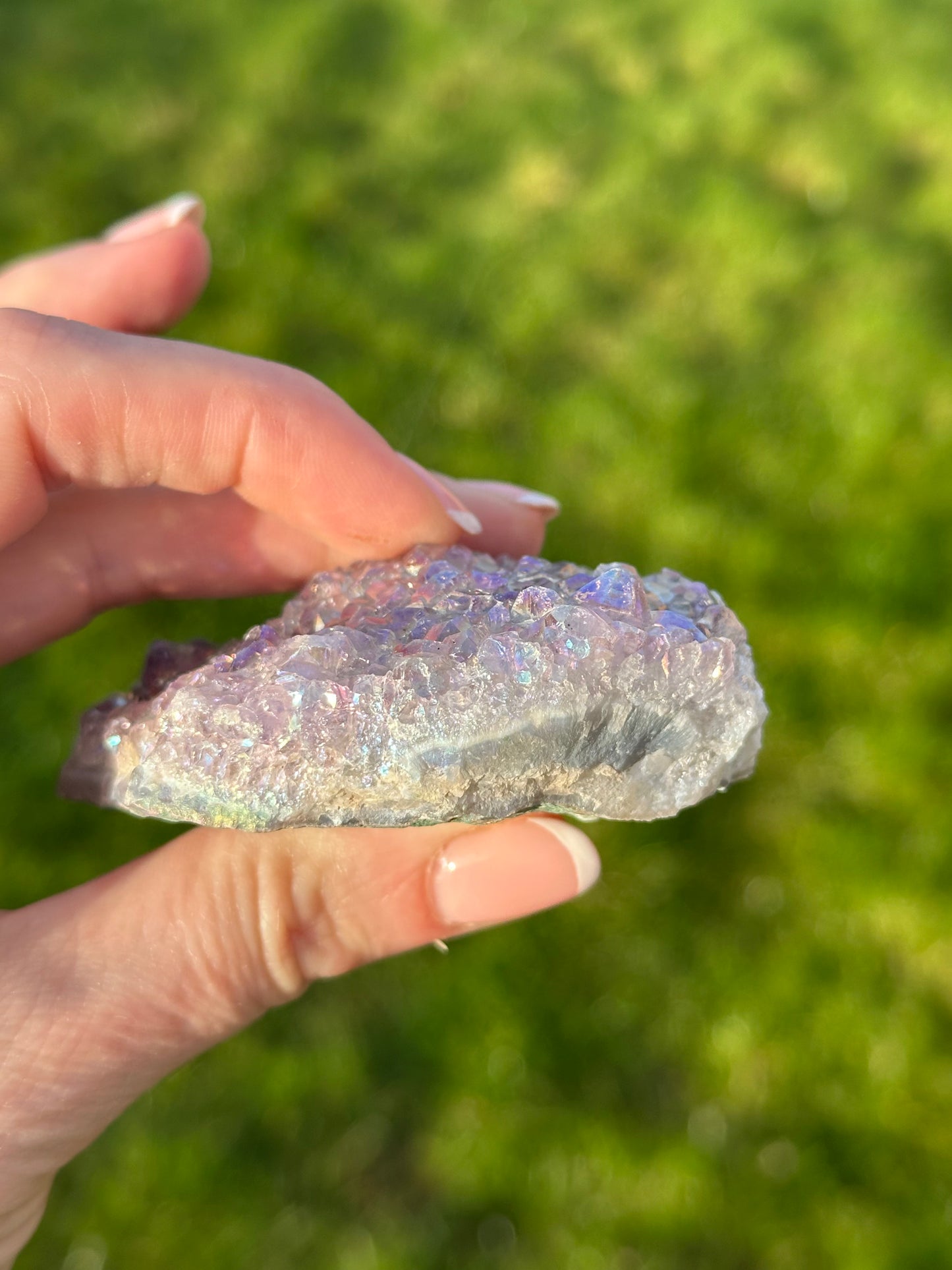 Angel Aura Amethyst Druze