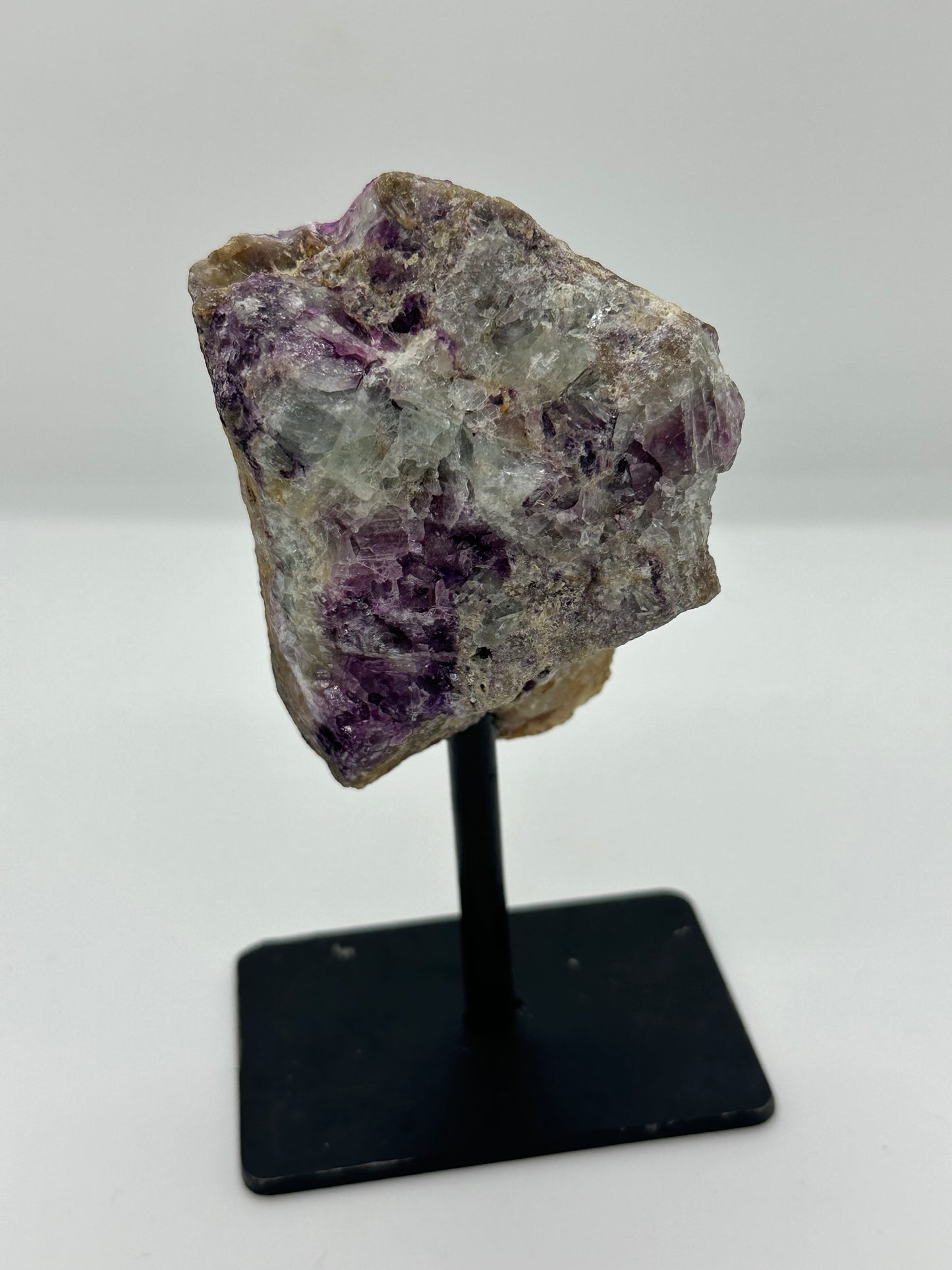 Fluorite on Stand Raw