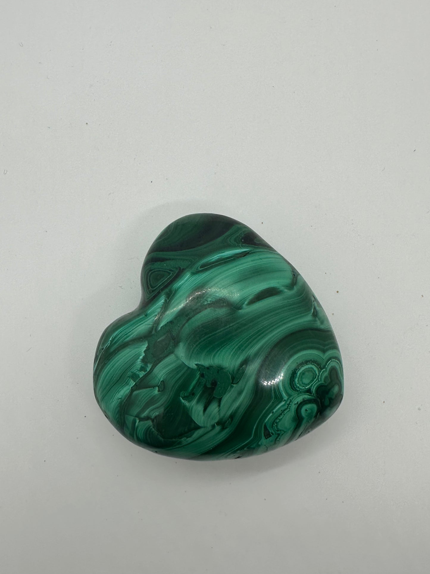 Malachite Heart Large