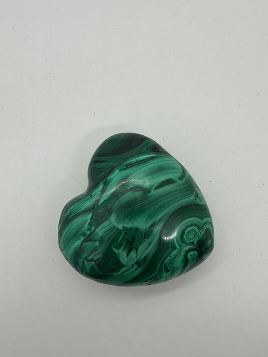 Malachite Heart Large