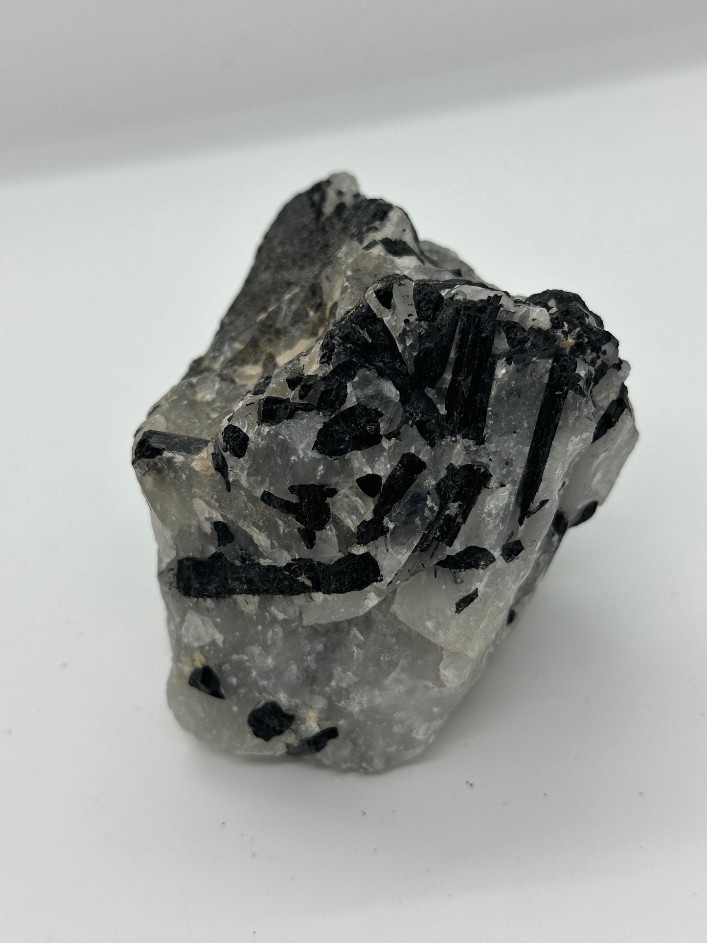 Tourmalinated Quartz Raw Medium