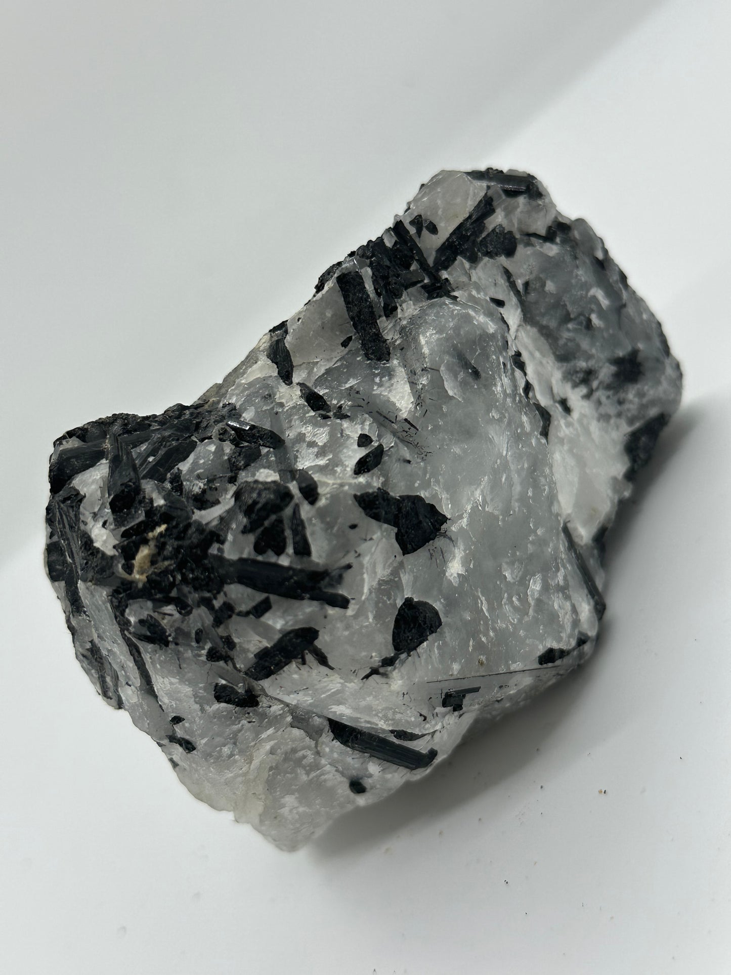 Tourmalinated Quartz Raw Medium