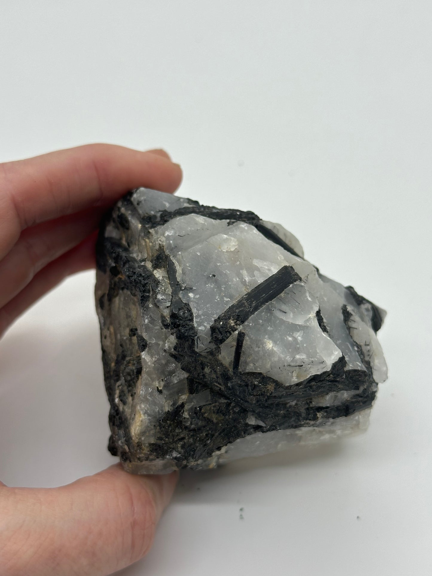 Tourmalinated Quartz Raw Small