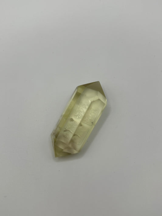 Lemon Quartz Double Terminated Point