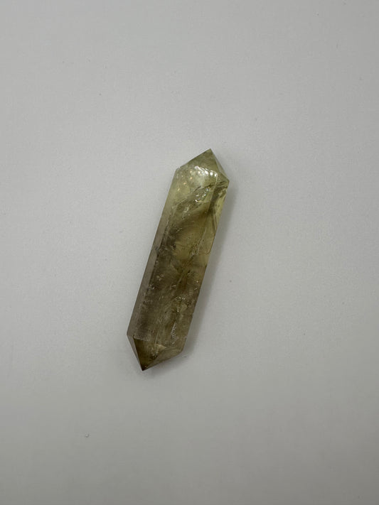 Lemon Quartz Double Terminated Point