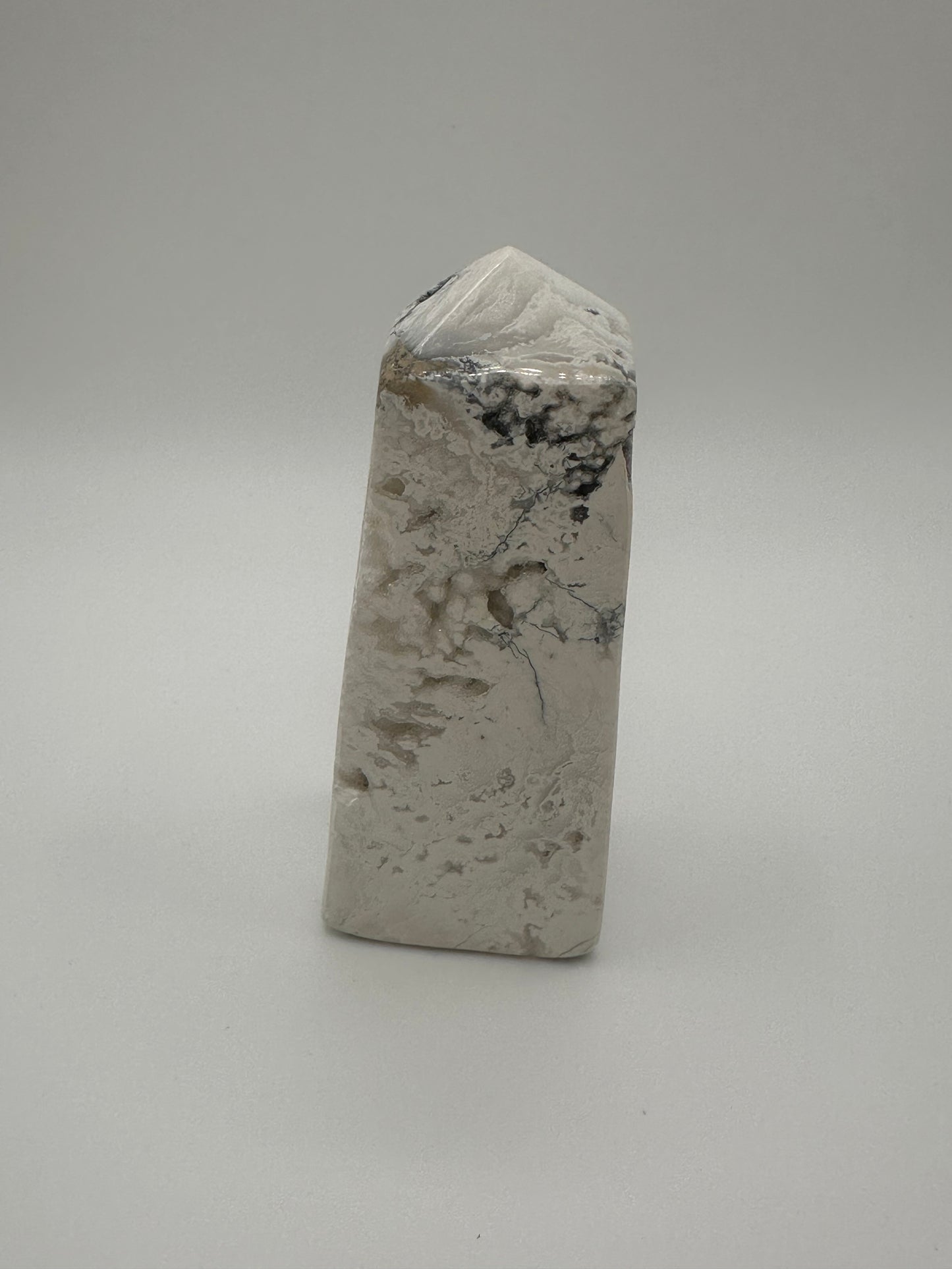 Snow Agate Obelish
