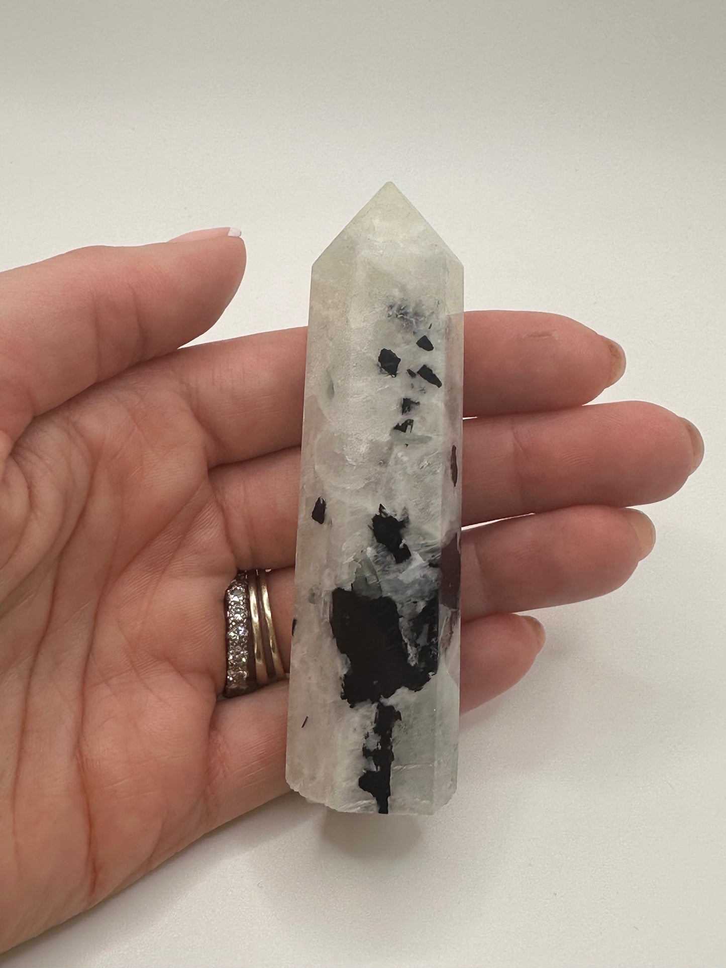 Rainbow Moonstone Point (2)