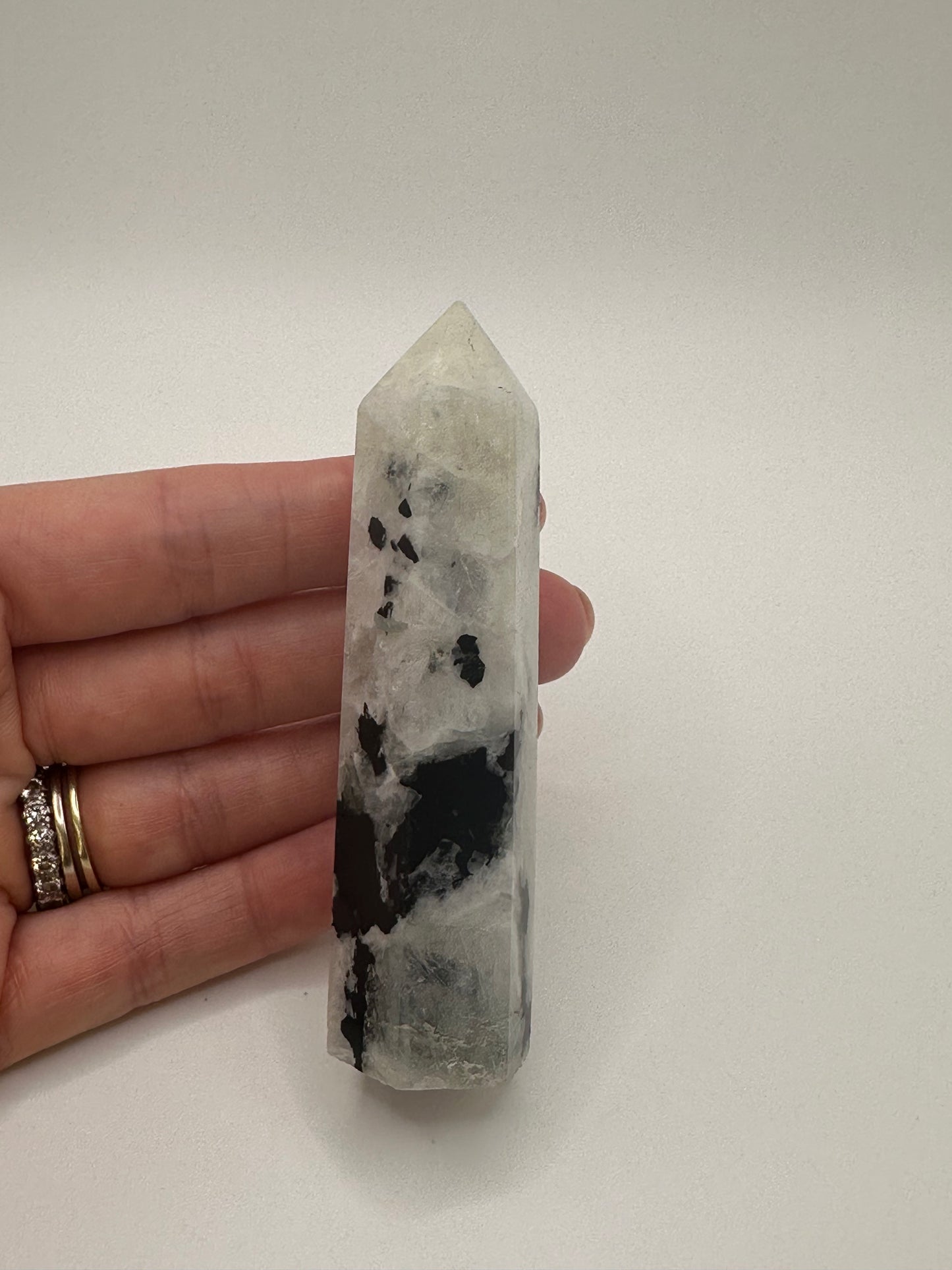 Rainbow Moonstone Point (2)