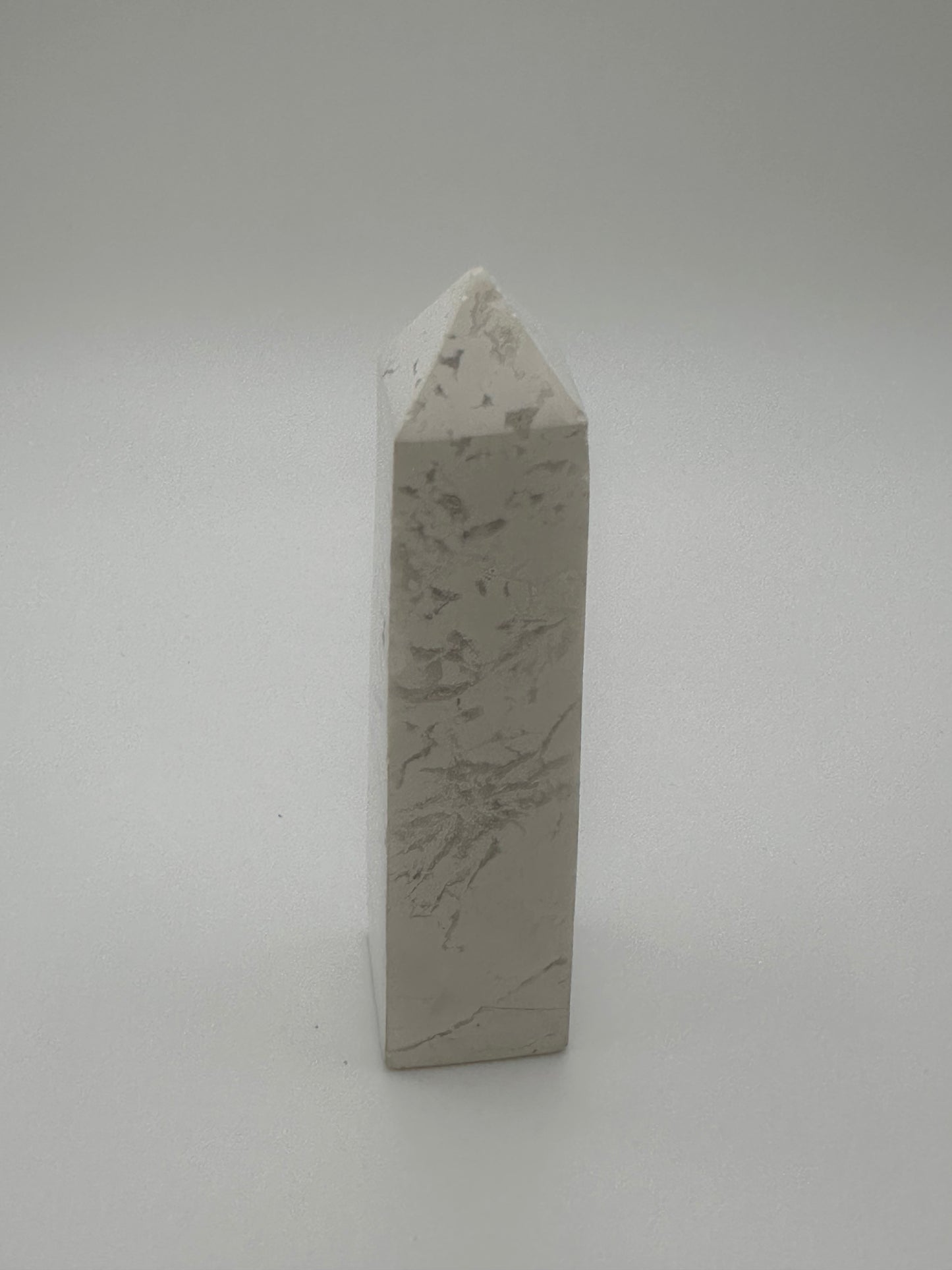 Snow Agate Obelisk (2)