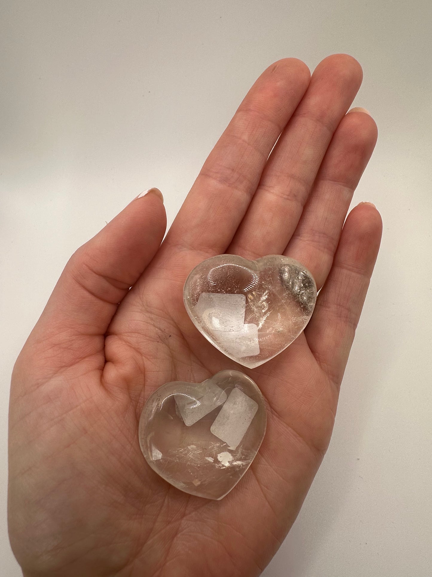 Clear Quartz Heart (Small 85)