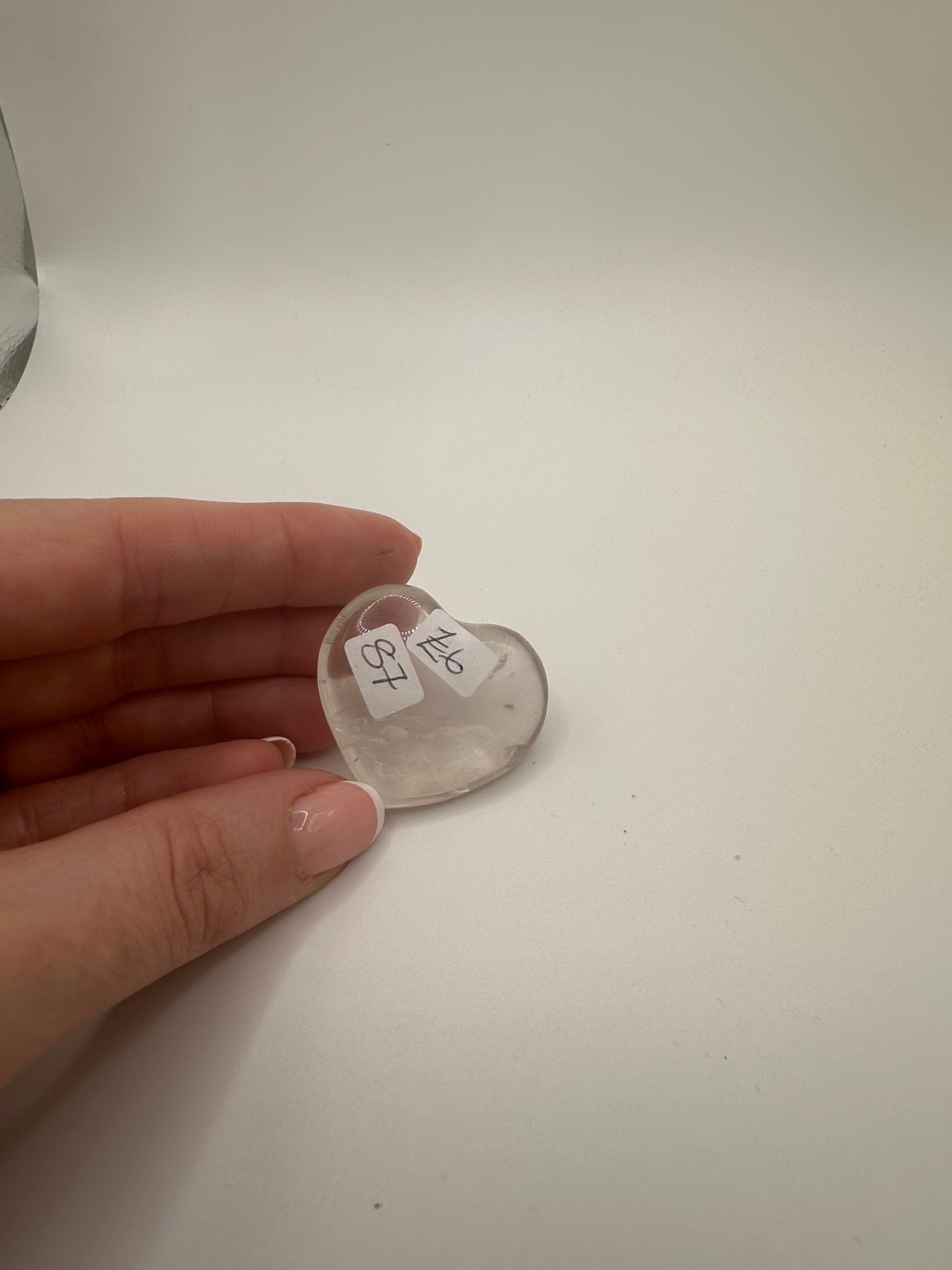 Clear Quartz Heart (Small 85)