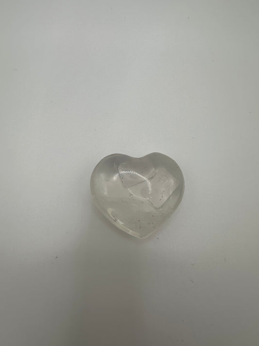 Clear Quartz Heart (Small 85)