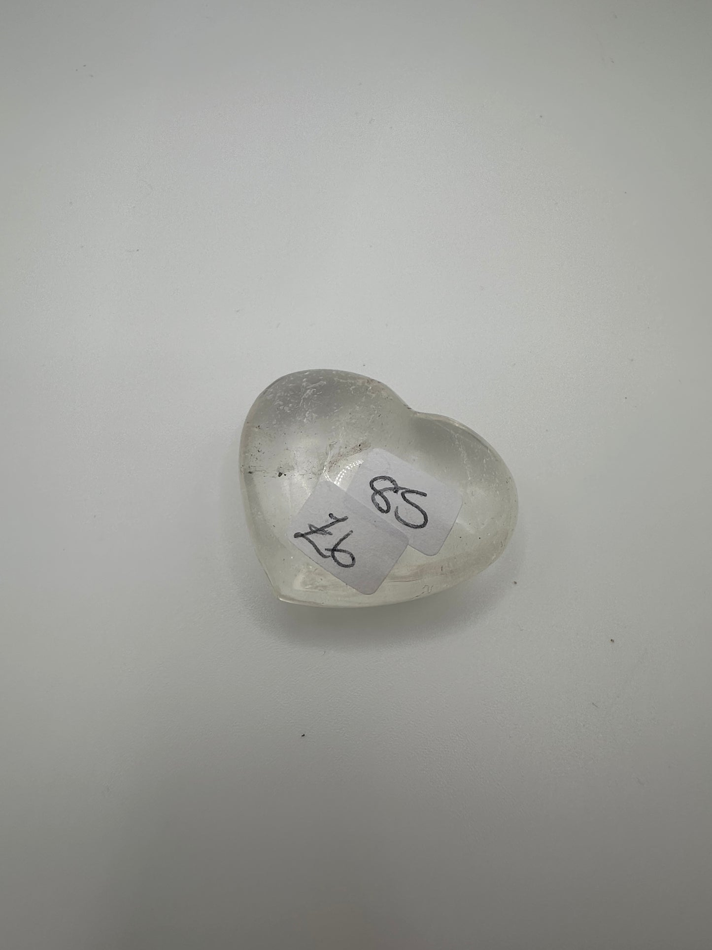 Clear Quartz Heart (Small 87)