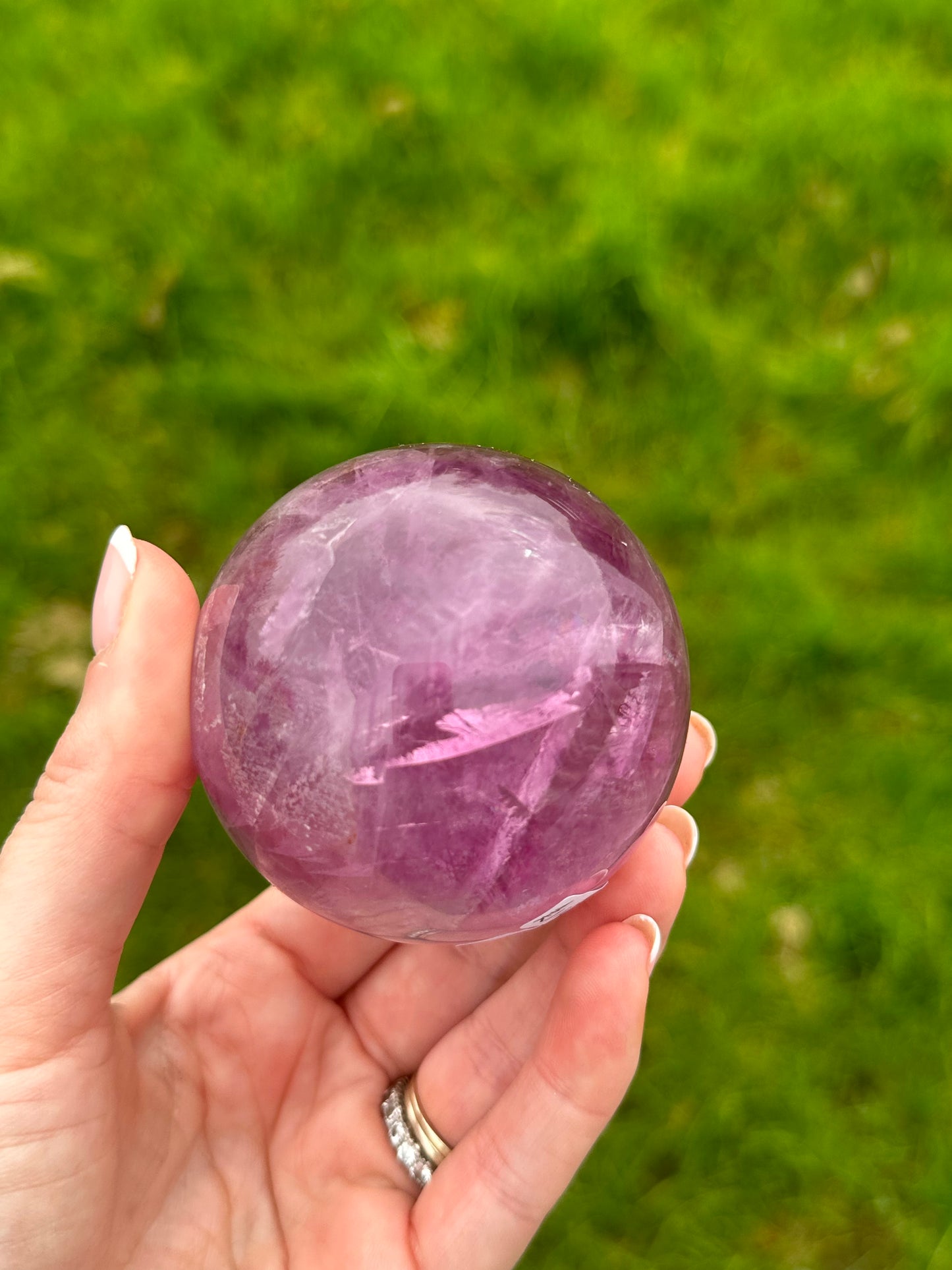 Fluorite Polished Sphere (Large)
