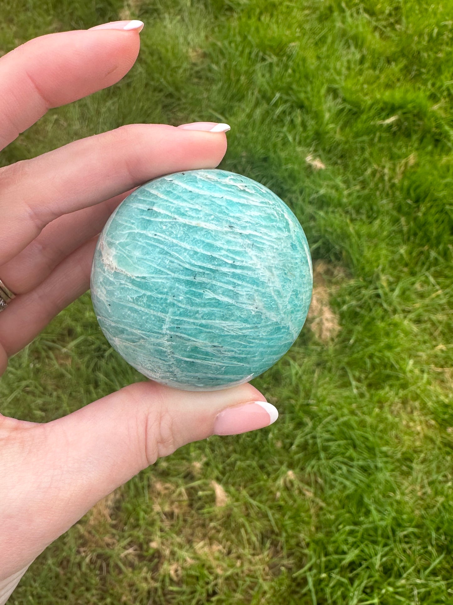 Amazonite Polished Sphere