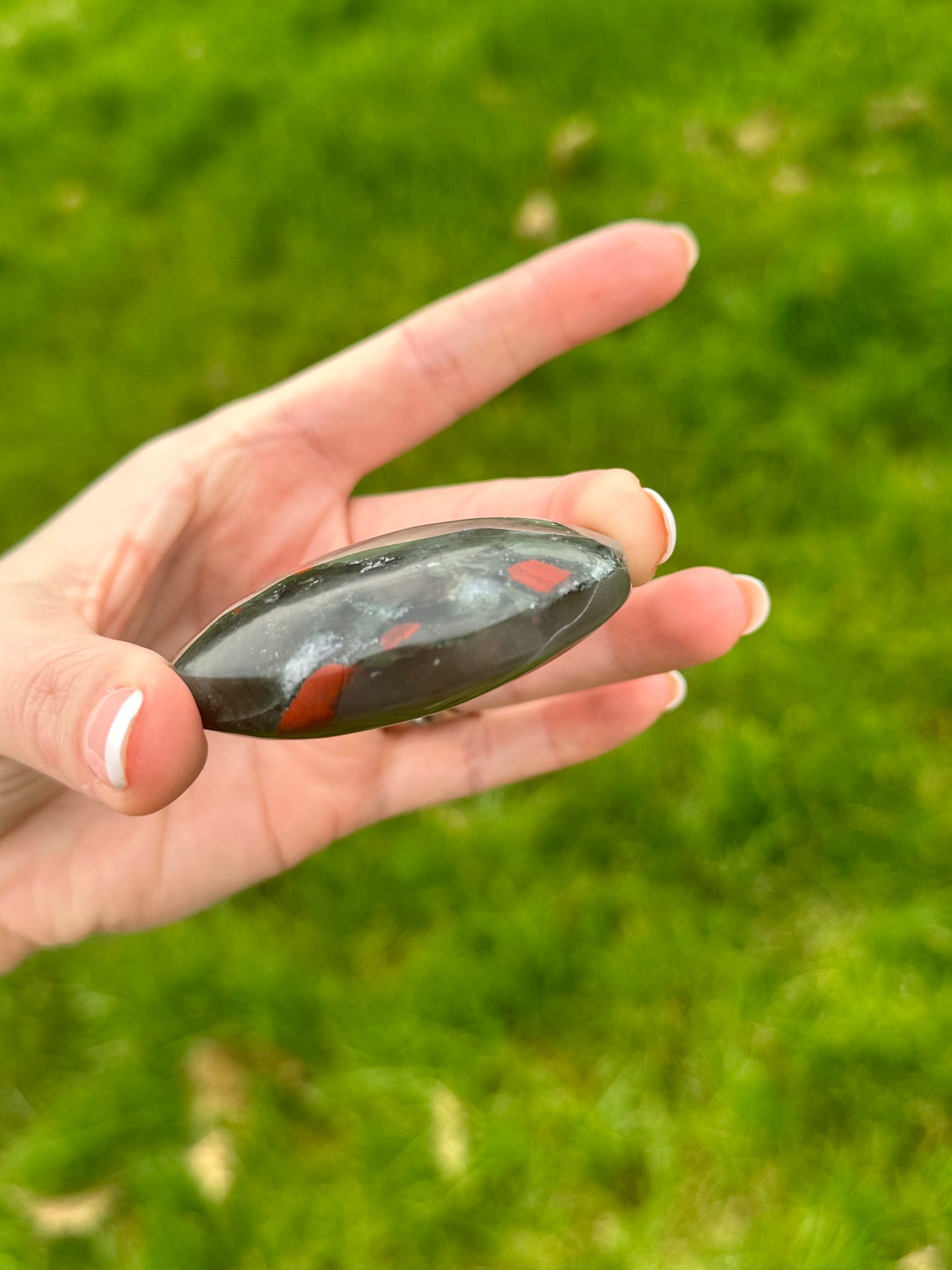 African Bloodstone Palmstone