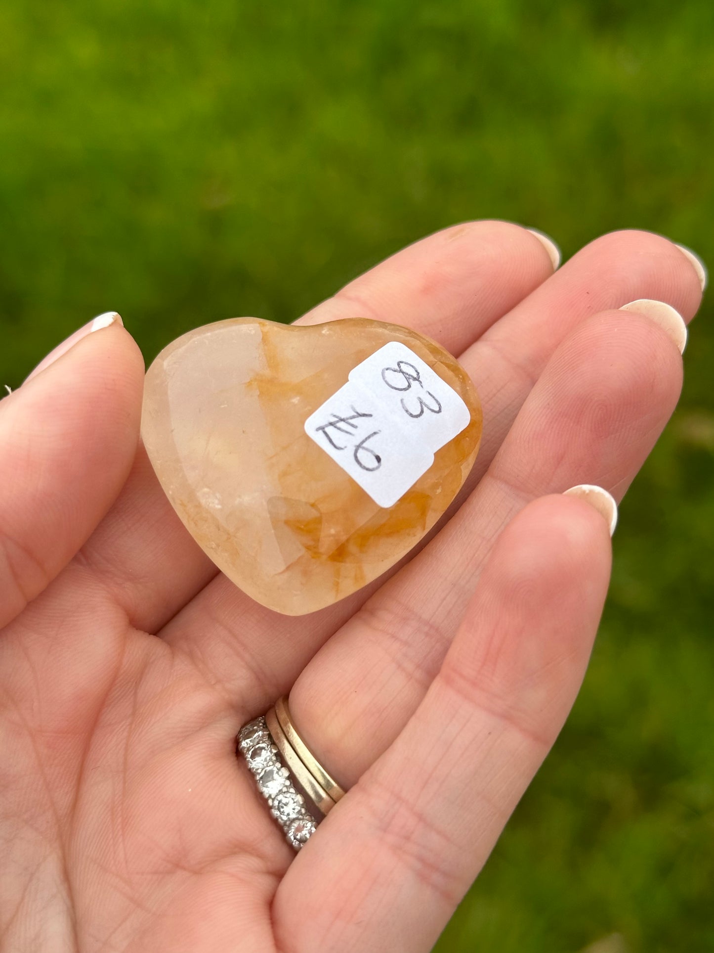 Golden Healer Heart (Small 83)