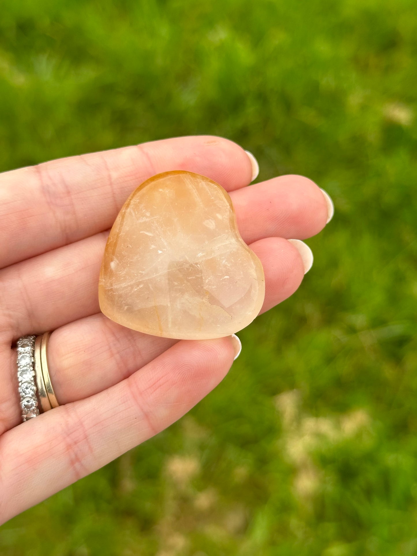 Golden Healer Heart (Small 88)