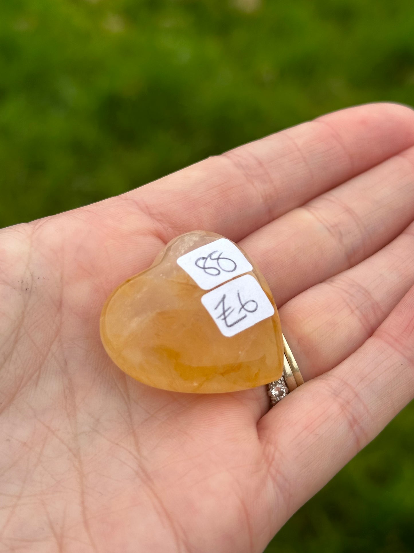Golden Healer Heart (Small 88)
