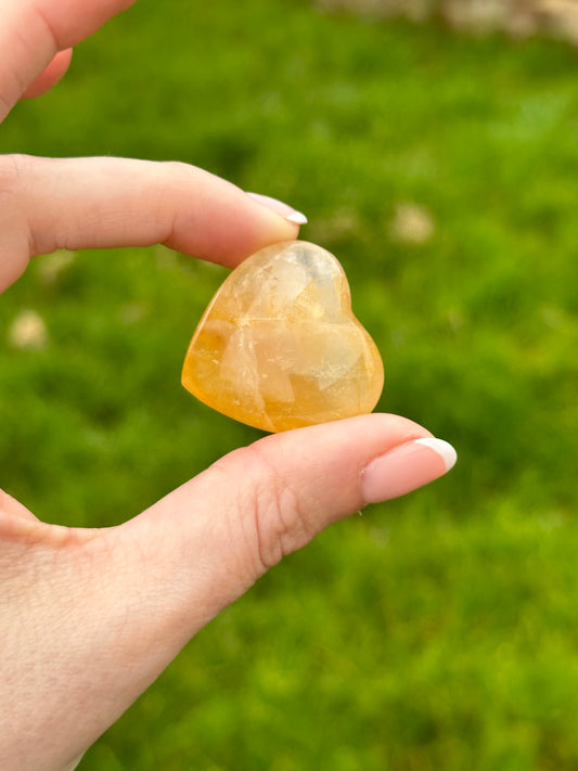 Golden Healer Heart (Small 88)