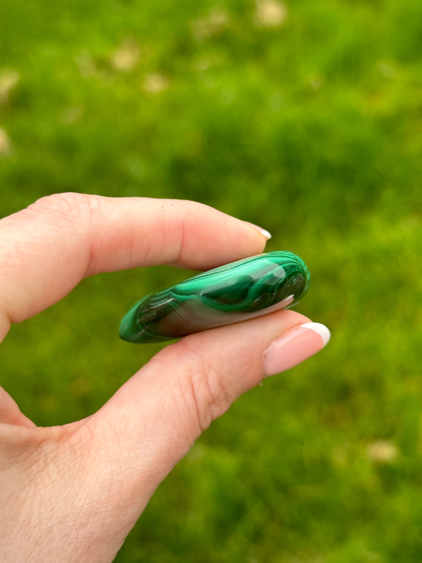 Malachite Heart Medium