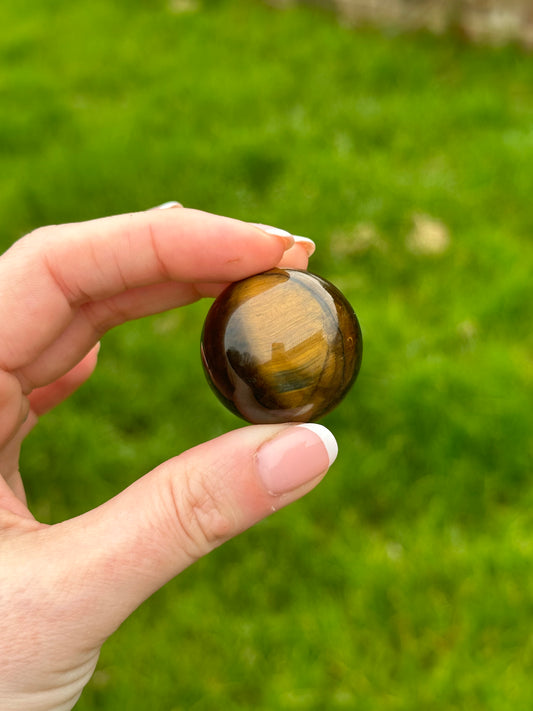 Tigers Eye Polished Sphere (Small)