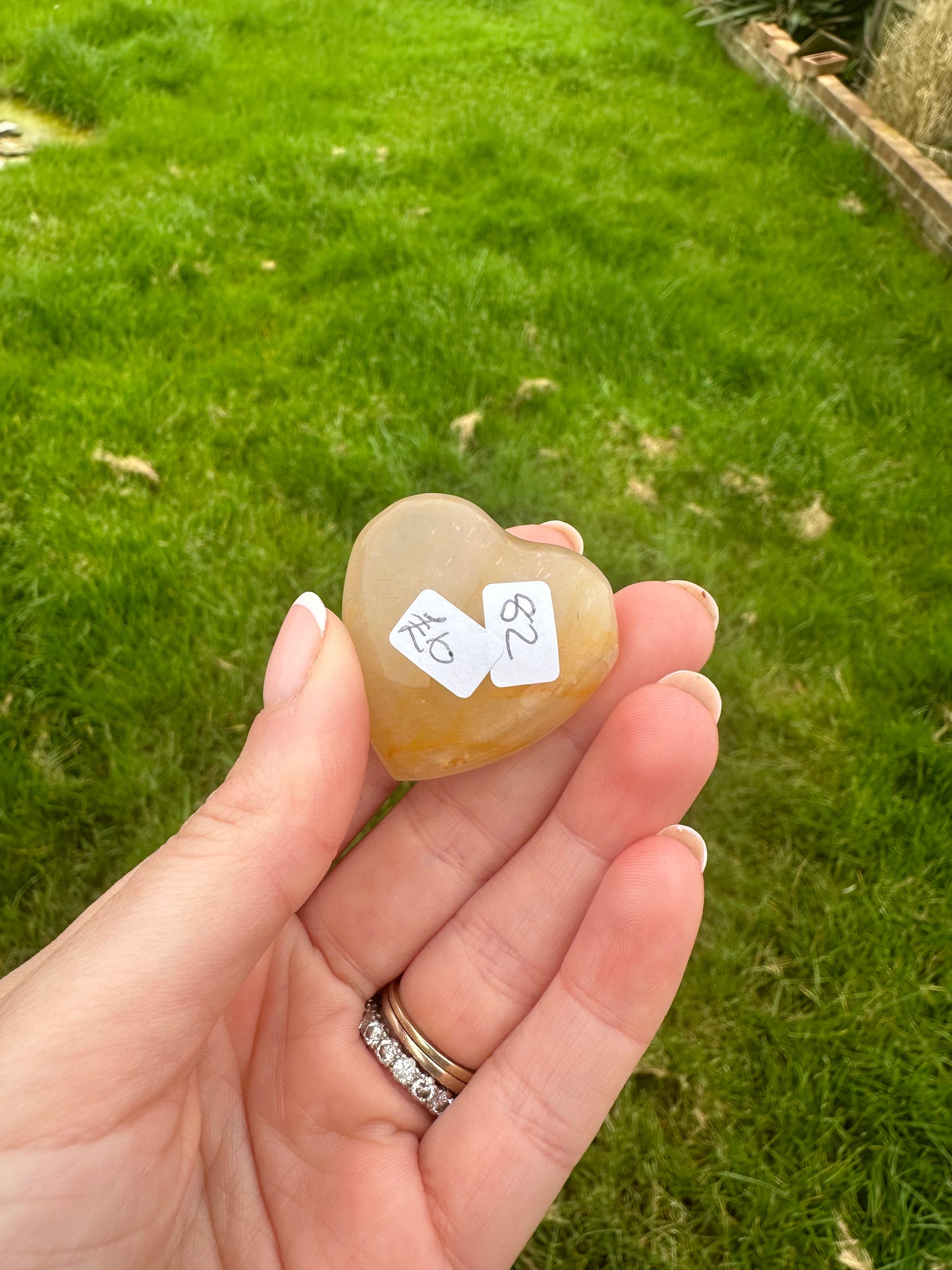 Golden Healer Heart (Small 82)