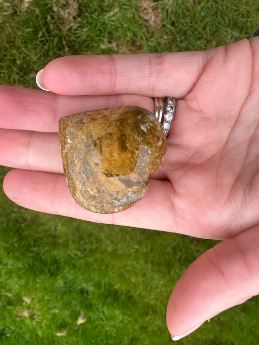Ocean Jasper Polished Heart (Small 84)