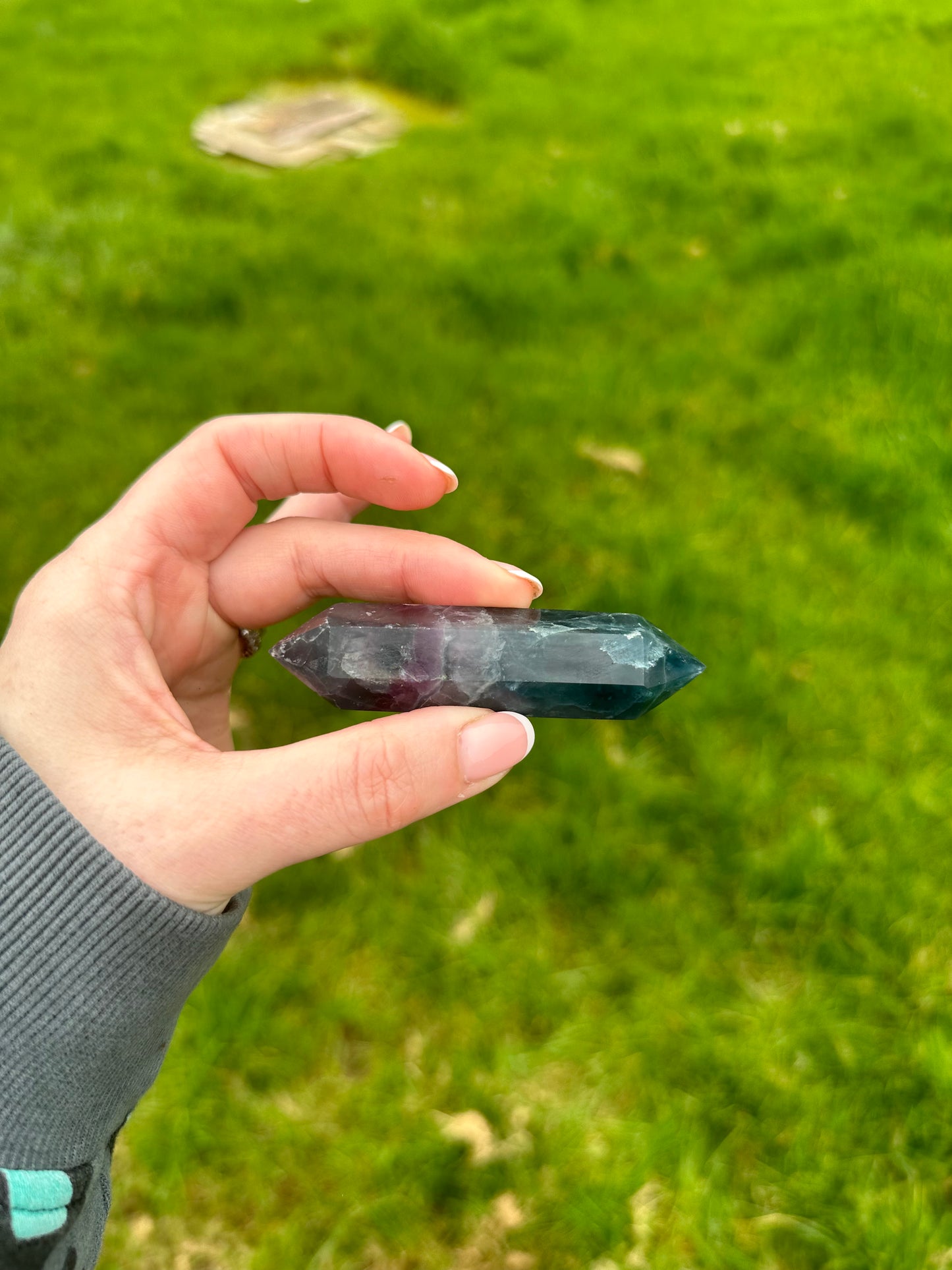 Fluorite Double Terminated Wand