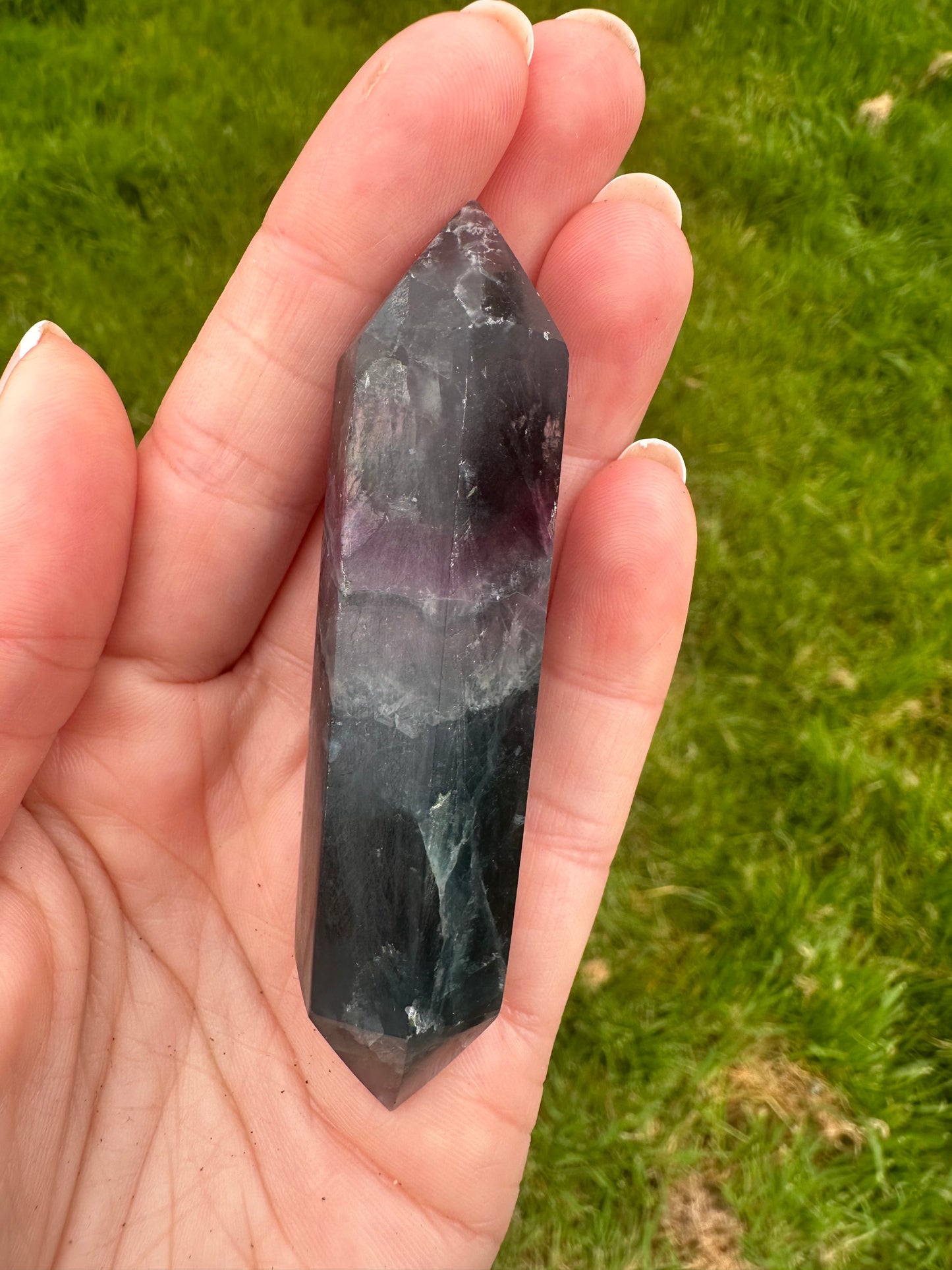 Fluorite Double Terminated Wand