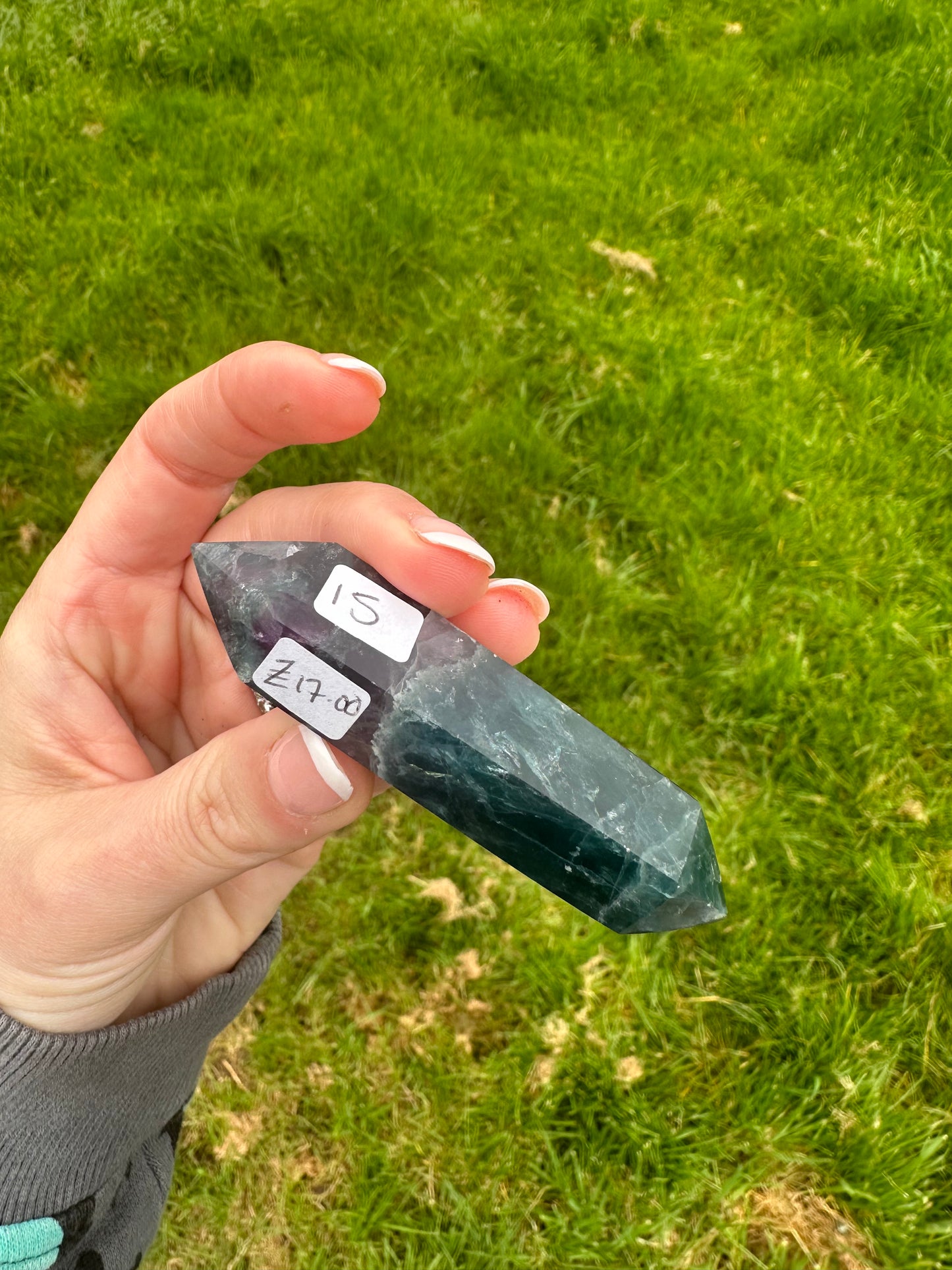 Fluorite Double Terminated Wand
