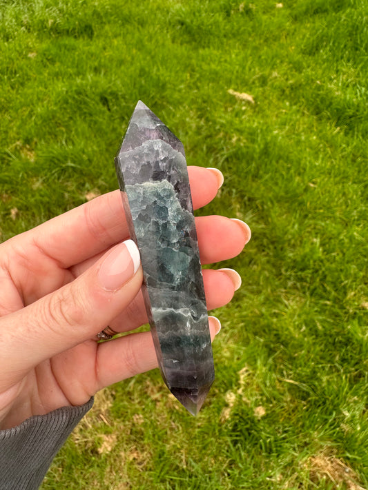 Fluorite Double Terminated Wand (14)