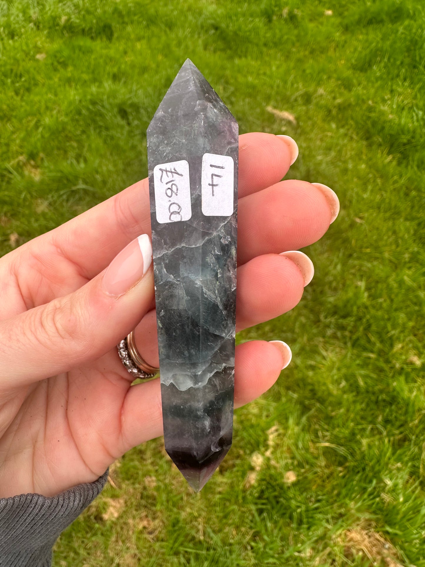 Fluorite Double Terminated Wand (14)