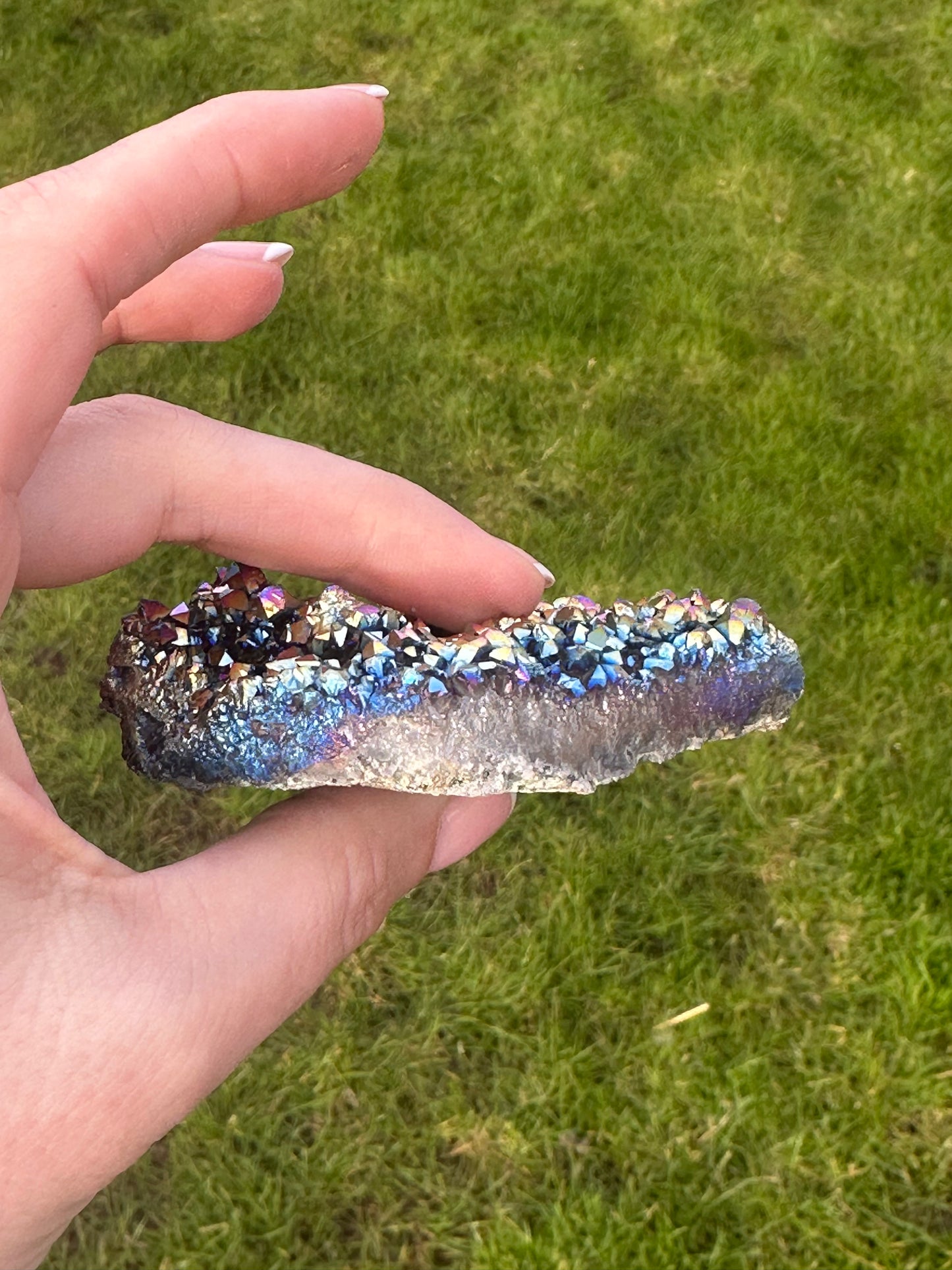 Titanium Amethyst Druze