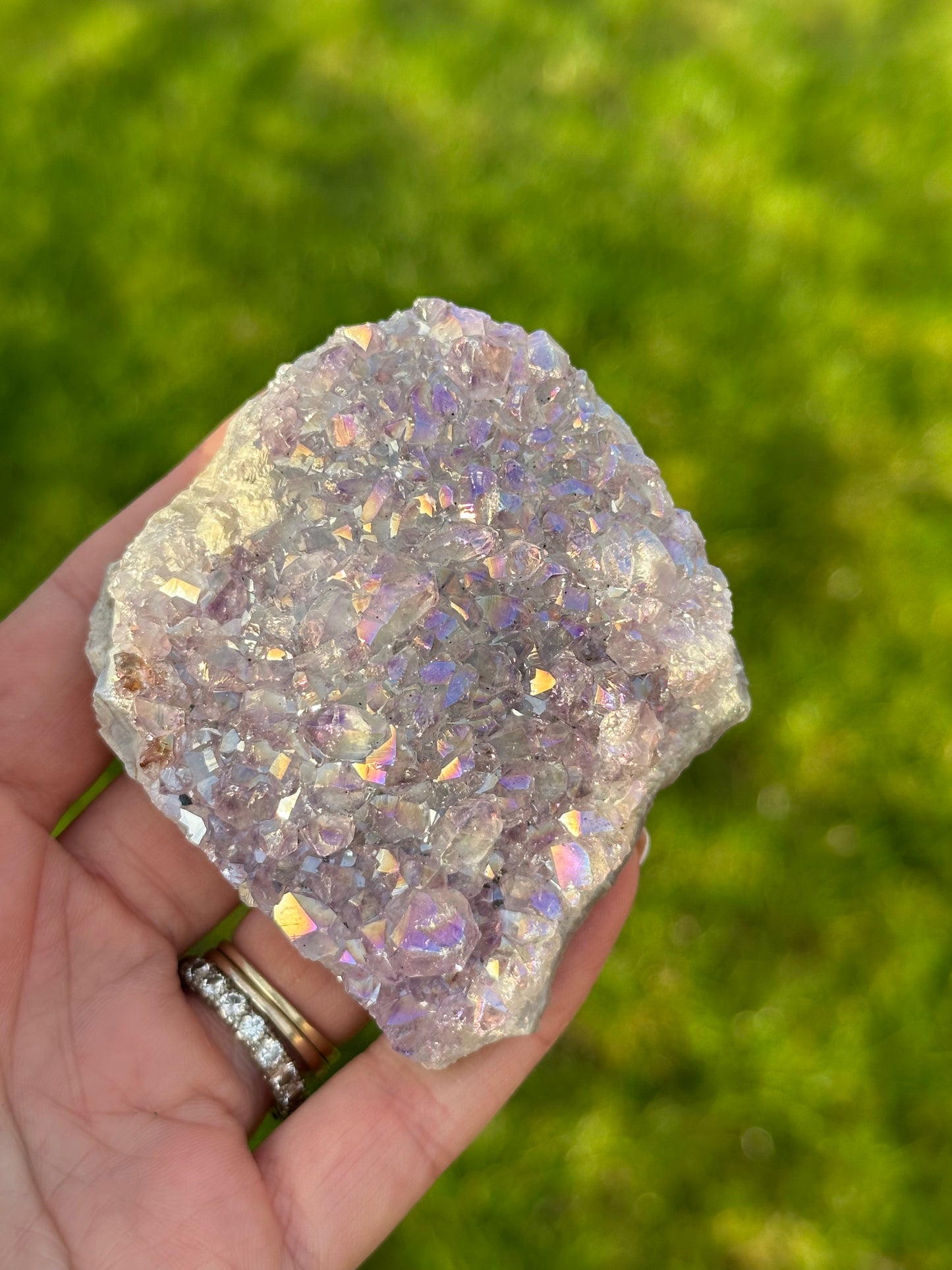 Angel Aura Amethyst Druze